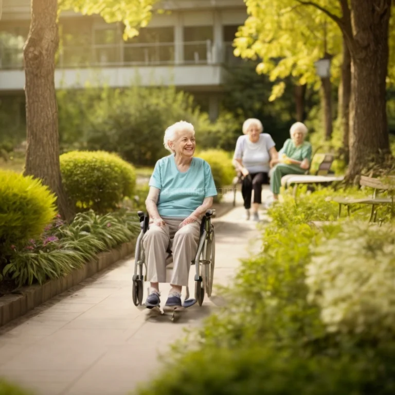 Starejša ženska uživa v masaži v TermLabCare